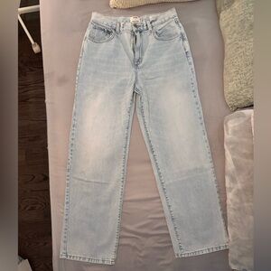 Cotton On Light Blue Women's Loose Straight Jeans